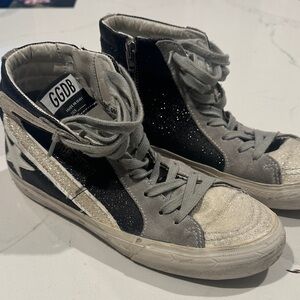 Golden Goose Black and Gray Sneakers
